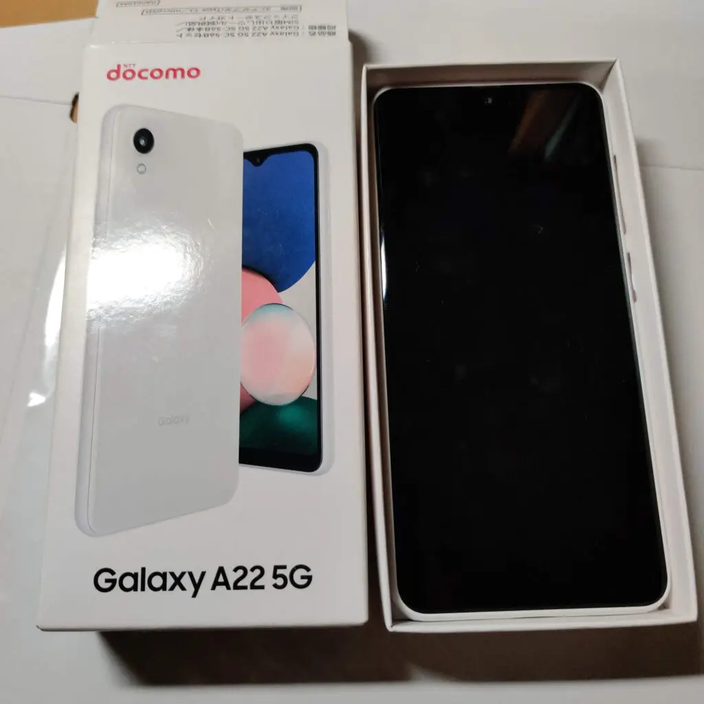 【Galaxy A22 5G 外観美品・使用少なめ】 Amazon | docomo Galaxy A22 5G ブラック SIMフリー | docomo